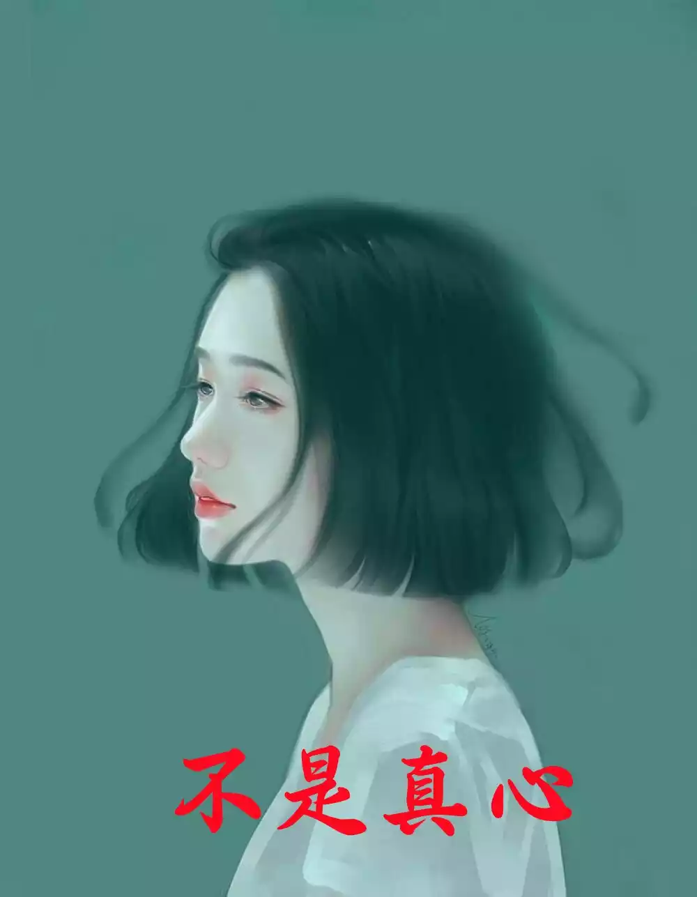 不是真心小说