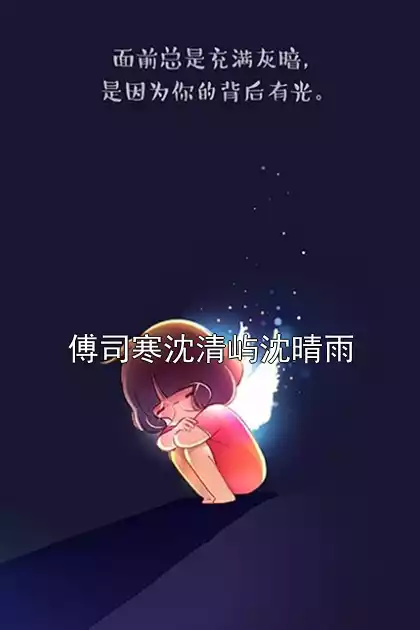 傅司寒沈清屿沈晴雨小说