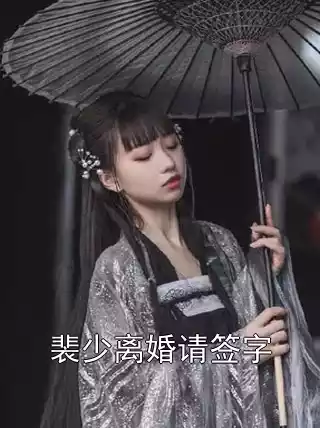 裴少离婚请签字小说