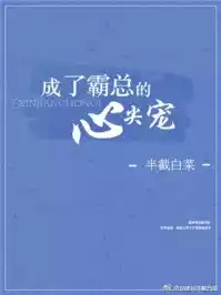 成了霸总的心尖宠小说