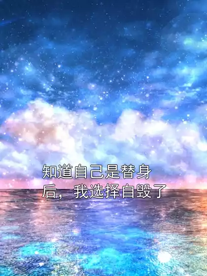 知道自己是替身后，我选择自毁了小说