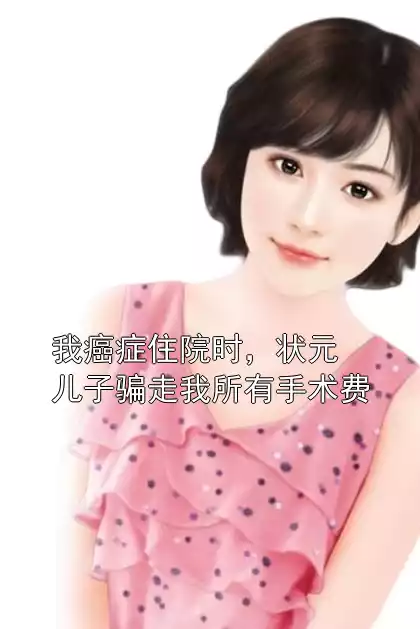 我癌症住院时，状元儿子骗走我所有手术费