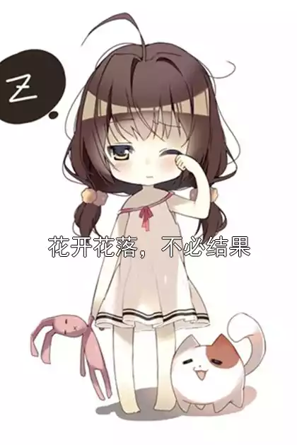 花开花落，不必结果