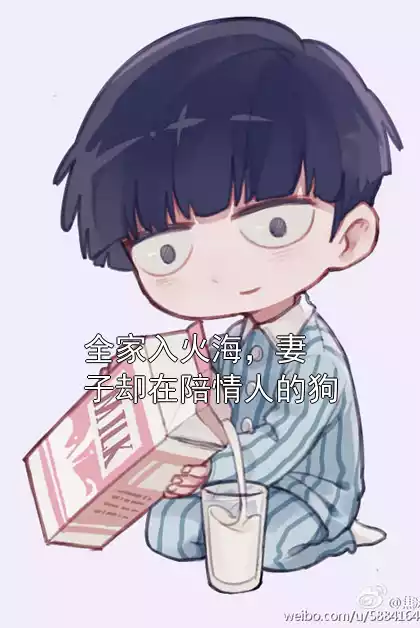 全家入火海，妻子却在陪情人的狗