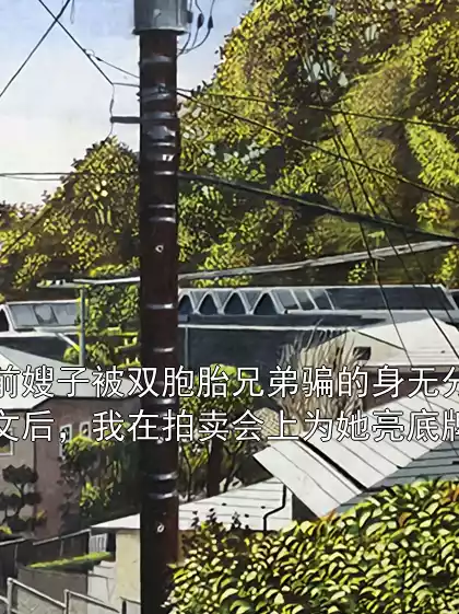 前嫂子被双胞胎兄弟骗的身无分文后，我在拍卖会上为她亮底牌