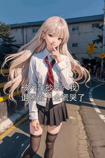 被污蔑抄袭？我退圈假千金慌哭了