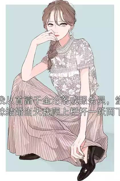 我从首富千金沦落成服务员，堂妹结婚当天我爬上栏杆一跃而下小说