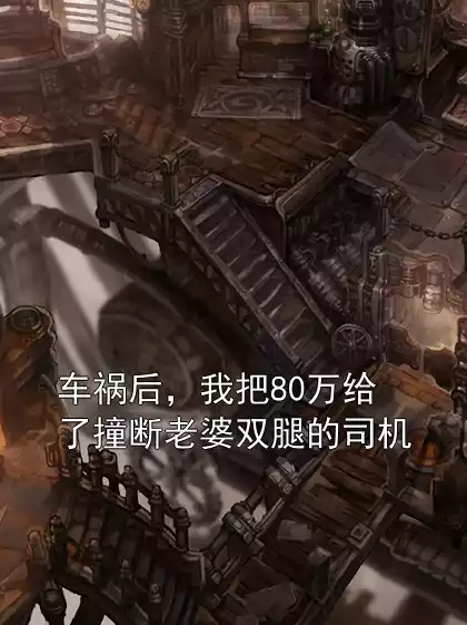 车祸后，我把80万给了撞断老婆双腿的司机