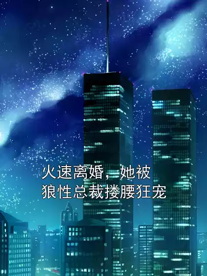 火速离婚，她被狼性总裁搂腰狂宠小说