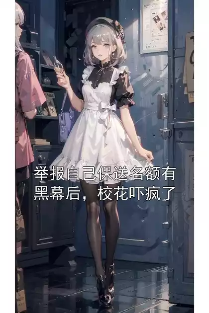 举报自己保送名额有黑幕后，校花吓疯了