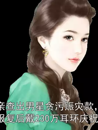 父亲查出男星贪污赈灾款，男星报复后戴230万耳环庆祝