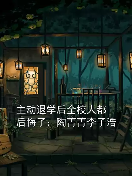 主动退学后全校人都后悔了：陶菁菁李子浩小说