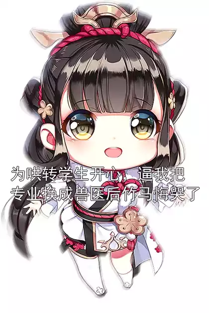 为哄转学生开心，逼我把专业换成兽医后竹马悔哭了