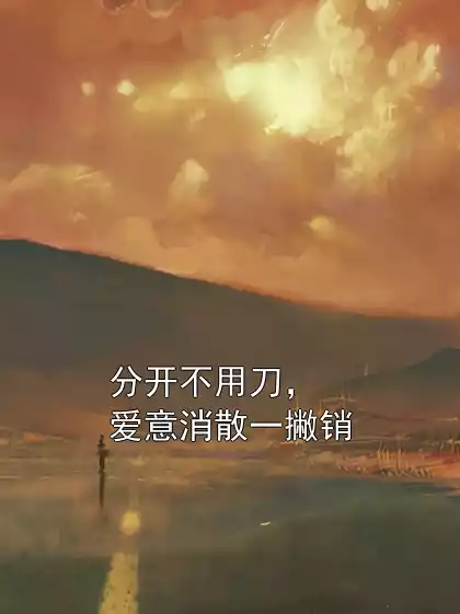分开不用刀，爱意消散一撇销小说