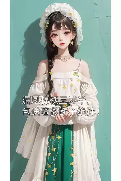 漏风棉袄三岁半，包送渣爹断子绝孙！