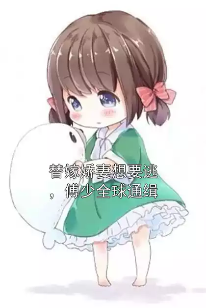 替嫁娇妻想要逃，傅少全球通缉小说