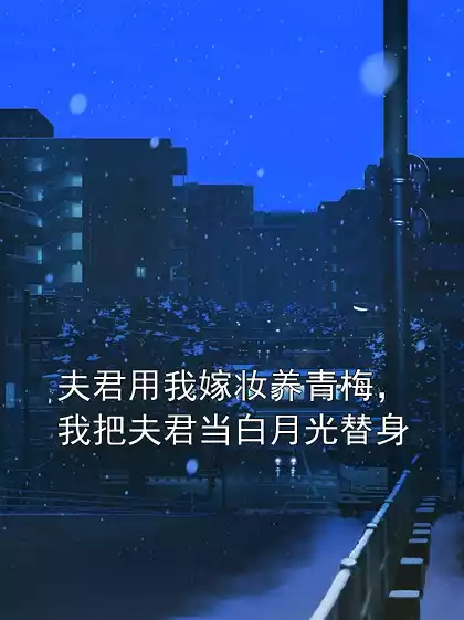 夫君用我嫁妆养青梅，我把夫君当白月光替身小说