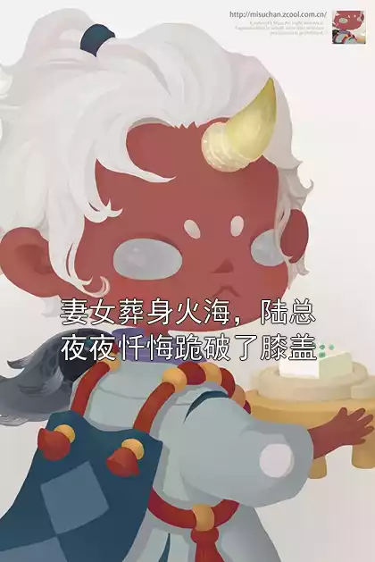 妻女葬身火海，陆总夜夜忏悔跪破了膝盖小说