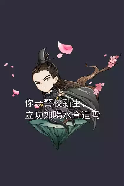 你一警校新生，立功如喝水合适吗