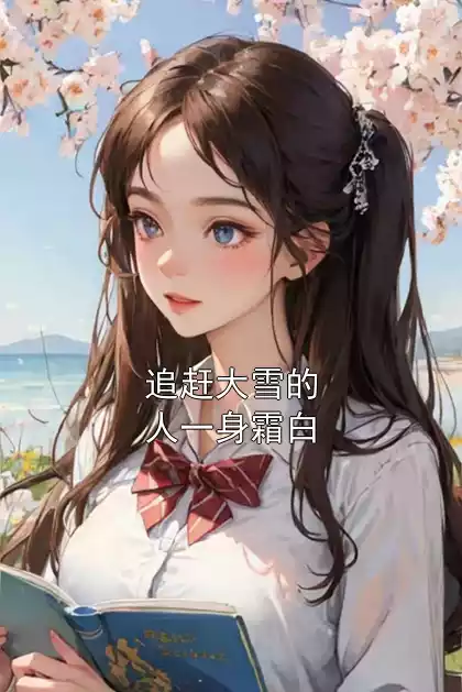 追赶大雪的人一身霜白