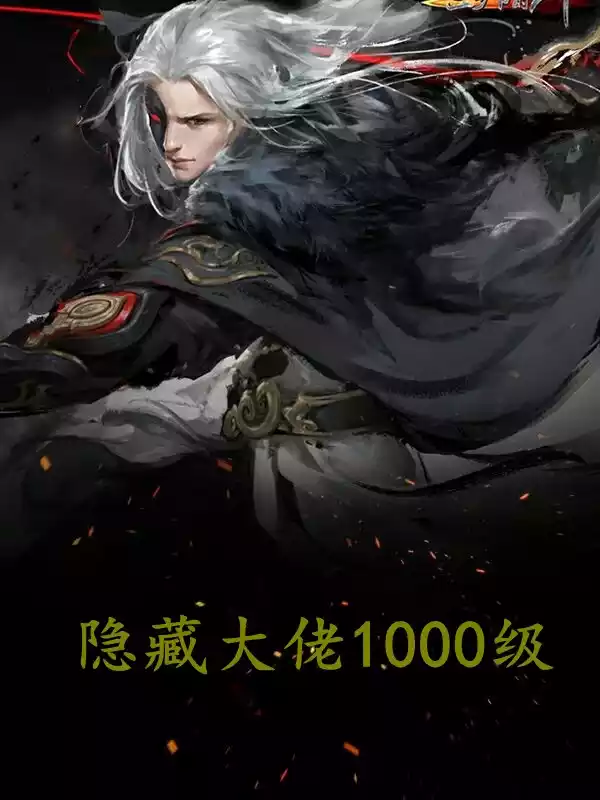 隐藏大佬1000级小说